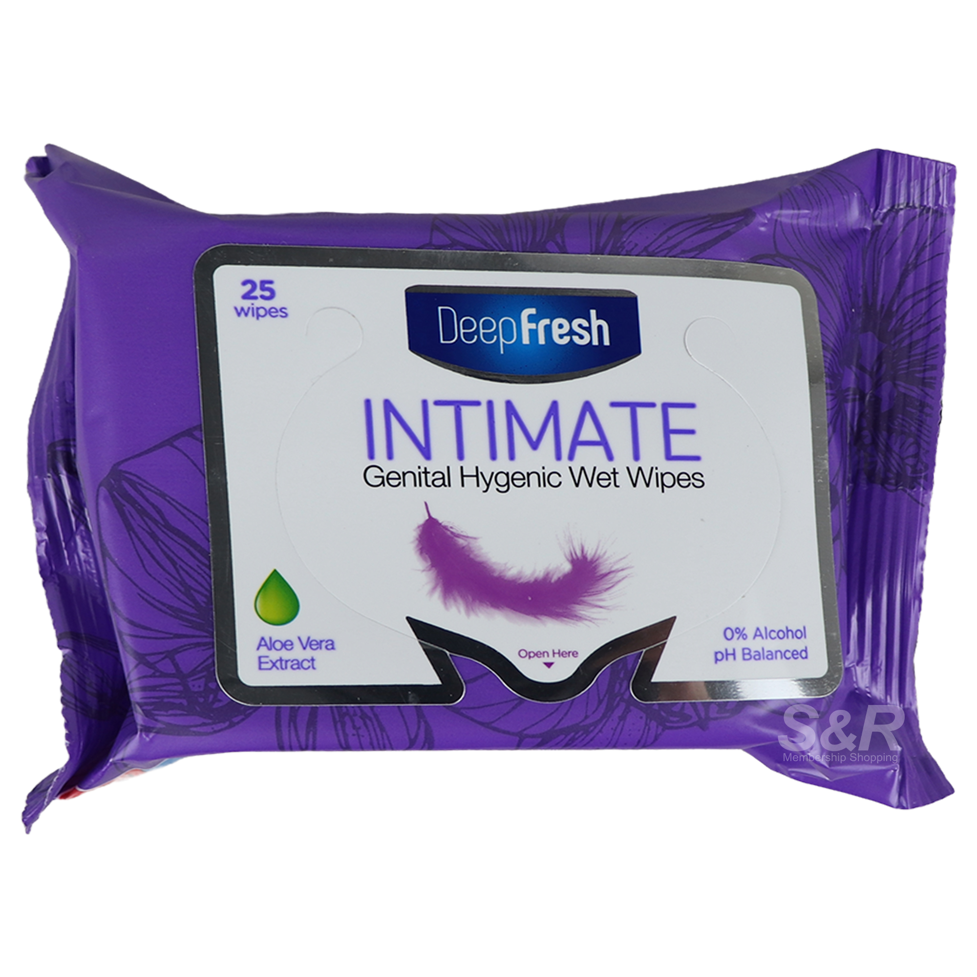 Deep Fresh Feminine Intimate Genital Hygenic Wet Wipes 25pcs